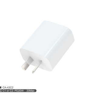 Трансграничные поставки Применяется iPhone16 смартфон двойной C быстрой зарядки 20W PD C C австралийского регулируемого зарядного устройства
