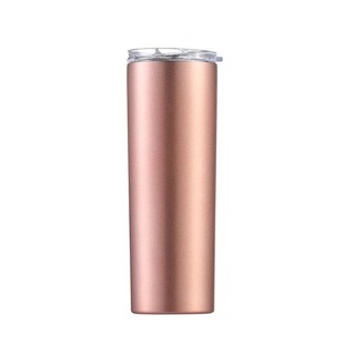 Трансграничная 304 нержавеющая сталь 20OZ прямая чашка горячего сублимация покрытие автомобиля прямой стакан соломки воды логотип
