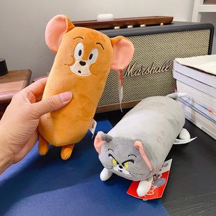 Малый Warner Подлинная плюшевая игрушка для кошек и мышей, меха, серия настольных украшений куклы куклы Подарки для детей