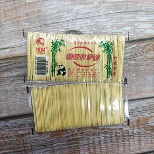 Bamboo Toothpick Natural Moso Bamboo Toothpick Disposable Double Head Catering Wholesale Bamboo Toothpick Fruit Toothpick Thick Toothpick Thick Single Head