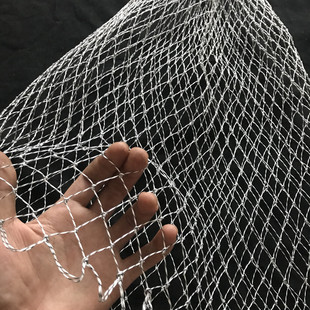 Hand-woven fishing net bag net bag deepened double-line strong horse net bag head anti-hanging large objects wholesale
