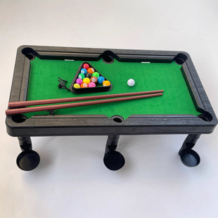 Cross-border Simulation Children's Small Billiard Table Household Mini Billiard Table Toy Table 2-in -1 Parent-Child Interactive Toys
