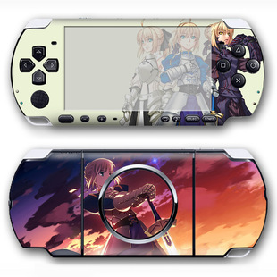 PSP 3000 наклейка Аниме игра мультфильм машина наклейка тела наклейка PSP3000 матовая красочная наклейка