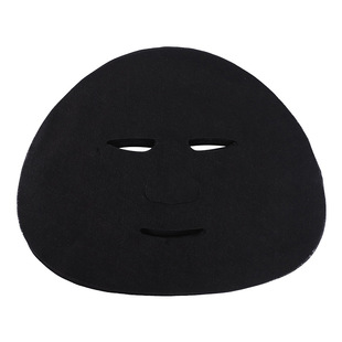 Bamboo Charcoal Black Mask Paper Soft Fiber Non-Woven Disposable Beauty Salon Special DIY Paper Wet Compress Hydrating Patch