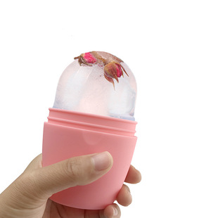 Косметика Новый силиконовый ледяной компресс ice roller модель косметический инструмент портативный ледяной щит