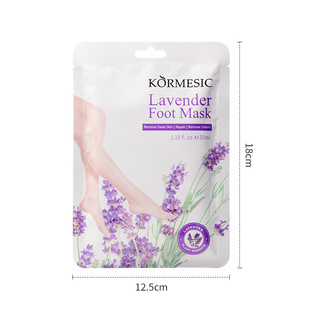 KORMESIC полный английский пленка для ног Foot Mask лаванда алоэ вера мягкая трансграничная внешняя торговля оптовая продажа