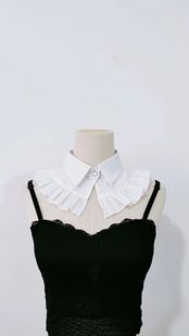 Daily Wear College-style POIO Collar All-match Ruffled Sweet Fake Collar
