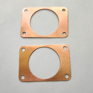 Copper Adjustment Gasket Sealing Copper Pad Stamping Parts Copper Pad Instrument Sealing Copper Gasket Copper Flat Washer