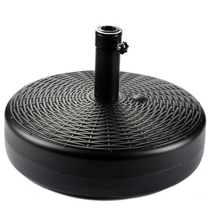 Large Outdoor Sunshade Umbrella Sun Umbrella Plastic Bucket Base Large Stall Umbrella Outdoor Thickened Umbrella Stand Other