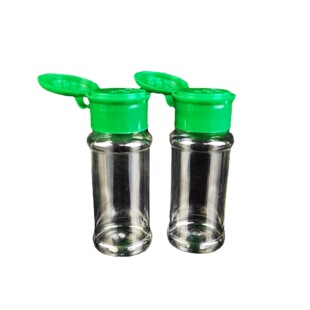 Plastic Pepper bottle 100ml Pepper bottle transparent pet seasoning plastic bottle seasoning bottle seasoning bottle