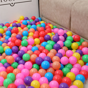 Net bag ocean ball 100 pack 50 pack can be labeled thickened wave ball Yiwu factory delivery