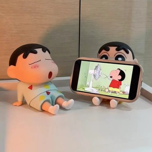 Riman Crayon Chan Shinchan ручной халат Xiaanjin мобильный телефон кронштейн Yohan Shinchu модель куклы столешница