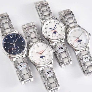 ZF Factory Daifa Lang Jia Famous Craftsman Series Moon Phase Mechanical Watch Men's Business Belt Watch Station West Factory Supply