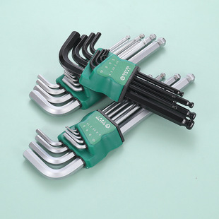 Manufacturers sell hexagon socket set black and hard hexagon socket wrench L hexagon socket