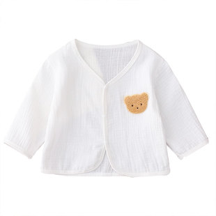 Baby summer thin net red gauze bear Korean cardigan cloth bear coat