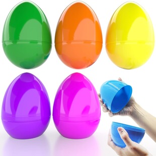 Cross Border Easter Egg Large Size Egg Twist Egg Plastic Egg Shell Dinosaur Color Egg Shell DIY Egg