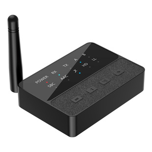 Автомобильный телефон Bluetooth 5.3 адаптер Bluetooth передатчик приемник Поддержка aptx Bluetooth передатчик один на два