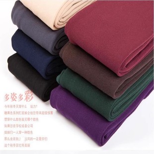Cross-border exclusive for Amazon Europe and the United States foreign trade single fleece-lined pull wool pants plus size pantyhose autumn and winter warm pants manufacturers