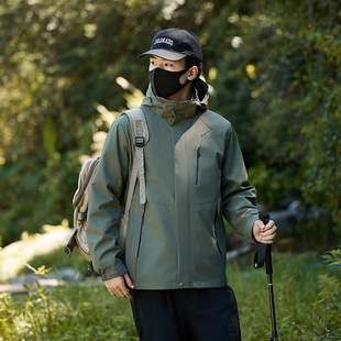 Charge Clothes Couple's Jacket Coat Winter Outdoor Three-in-One Detachable Two-Piece Mountaineering Suit Couple's Trendy Coat
