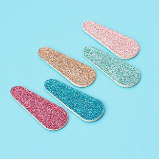 Portable Shiny Crystal Leather Scissors Cover Embroidery Embroidery Scissors Leather Cover Crane Nose Hair Leather Scissors Protective Cover