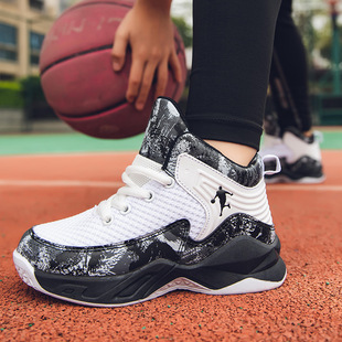 Factory Direct Supply children's basketball shoes wholesale new boys sneaker boys basketball shoes cross-border youth sneakers
