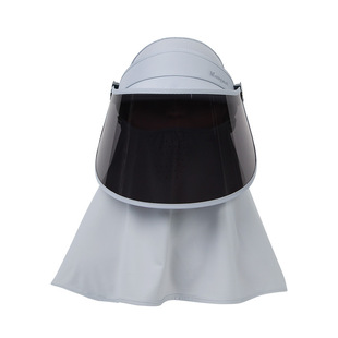 2022 new UV sunscreen sun hat outdoor large brim cover face mask cycling sun hat summer