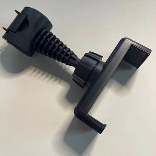 Factory wholesale mobile phone live broadcast bracket accessories metal pan-tilt lamp holder rotating clip increase position E clip