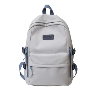 Cross-border Backpack Women's Backpack Student Schoolbag Men's Backpack Plaid Backpack Casual Backpack Large Capacity Backpack