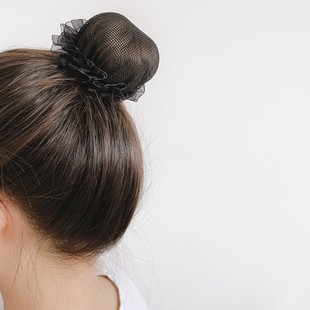 Hair net women's hair summer art examination grade dance net pocket head flower professional flight attendant hair ball head hair hair hair hair accessories