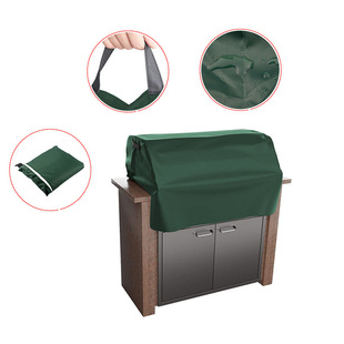 Cross-border hot sale embedded oven cover household courtyard BBQ grill top cover barbecue dustproof rain cover