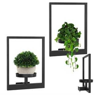Cross-border Plant Rack Wall-mounted Flower Pot Indoor and Outdoor Flower Rack Wall Decoration Flower Display Rack Storage Rack Ornaments