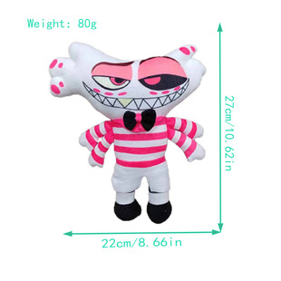 Cross-border Explosions Fat Nuggets Plush Toy Fat Pig Hell Inn Evil Boss Doll Doll