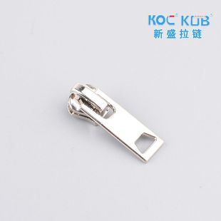 Factory in stock Wholesale Pull Lock Head Metal Pull Head Garment Luggage Pull Head Zinc Alloy Electroplated No.3 Pull Head