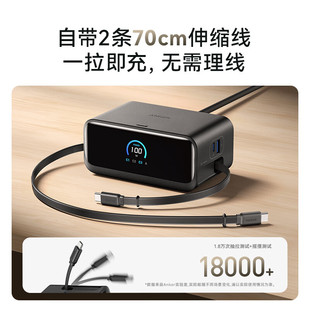 Anke 100W настольная зарядка Mix с дисплеем с телескопической линией