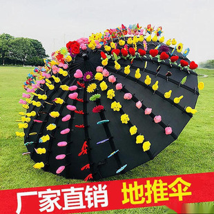 Hairpin Stall Display Umbrella Bone Ground Push Umbrella Bone Creative Hairpin Stall Display Headwear Umbrella Gift Holder