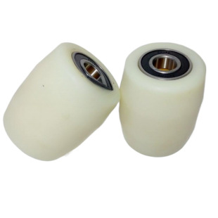 Manual Forklift Wheel Manual Hydraulic Pallet Truck Wheel Climbing Wheel Nylon Forklift Wheel 74*70
