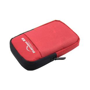 Lanshuo 2.5 inch mobile hard disk zipper bag shockproof anti-fall protection mobile hard disk bag length 155mm width 112mm