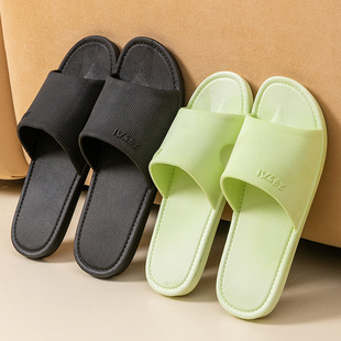 New style bathroom Bath home slippers indoor fashion non-slip soft bottom hotel home couple cute women's slippers