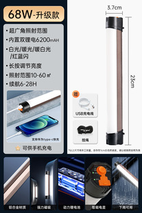 LED Rechargeable Work Lamp Auto Repair and Maintenance Magnetic Lamp Handheld Super Bright Floodlight Outdoor Lighting Flashlight