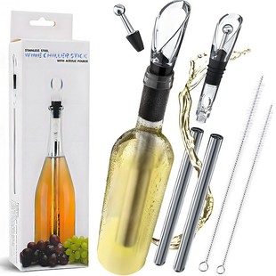 Convenient 304 Stainless Steel Wine Ice Wine Bar Pour Quick-frozen Home and Business Dual-use Champagne Wine Ice Wine Bar