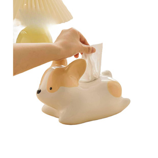 Cute Fun Koji Tissue Box Toilet Paper Box Living Room Light Luxury Home Entrance Ornaments Other Tissue Holder
