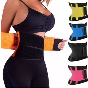 Cross-border Adjustable Men's and Women's Sports Bondage Fitness Belt Running Sweat Belt Belly Tape Plastic Waist Belt