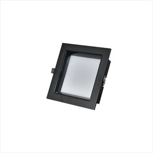 New Square Led Downlight Embedded Super Bright Eye Protection Grille Light Home Living Room Lighting Zhongshan Lamp