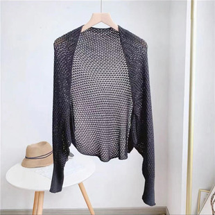 Korean Knitted Cotton Shawl Summer Dress Cervical Neck Warm Neck Scarf Small Shawl for Air-conditioned Room
