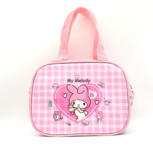 1902 Sanrio сумка для ланча портативная теплоизоляционная мультяшная Милая Студенческая женская сумка для ланча с питанием
