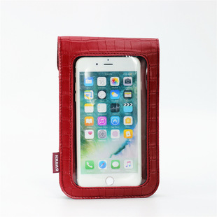 Foreign Trade Bag Pattern New Lock Buckle Crossbody PU Leather Mobile Phone Bag Women's Bag Wallet Student Satchel
