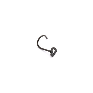 European and American minority love ins cross-border hot girl Butterfly S Rod stainless steel anti-allergic nose nail piercing jewelry
