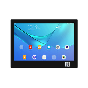 10.1-inch desktop tablet PC Android touch all-in-one machine support NFC card swiping factory direct smart tablet