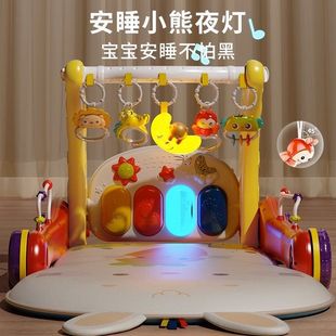 Трансграничные горячие детские игрушки фитнес-стойка для педалей пианино для детей 0-1 год новорожденные головоломки раннего образования ходунки