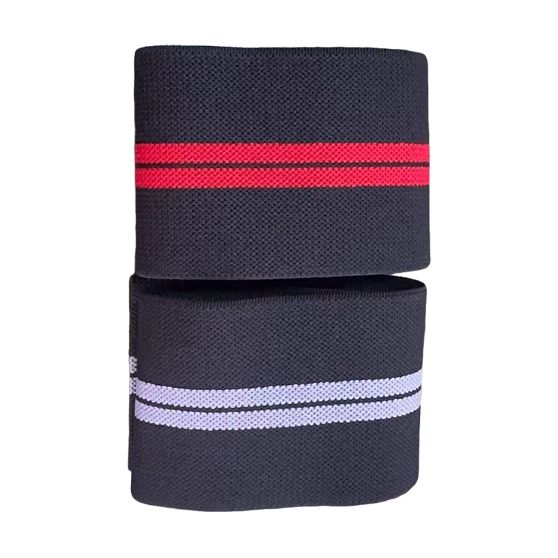 Sports Wristbands 8cm Striped Elastic Stretch Wristbands for Sports, Fitness, Basketball, and Weightlifting
